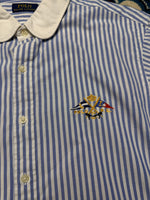 Polo Ralph Lauren Stripe Blue Limited Edition 1967 Olympics Shirt - XXL