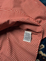 Ralph Lauren Check Red Button Down Shirt - L