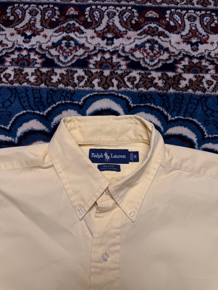 Ralph Lauren Yellow Blake Cotton Shirt - M