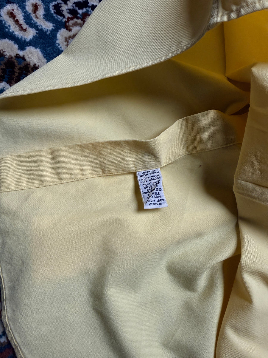 Ralph Lauren Yellow Blake Cotton Shirt - M