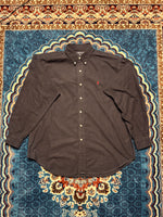 Ralph Lauren Black Blaire Cotton Shirt - L