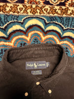 Ralph Lauren Black Blaire Cotton Shirt - L