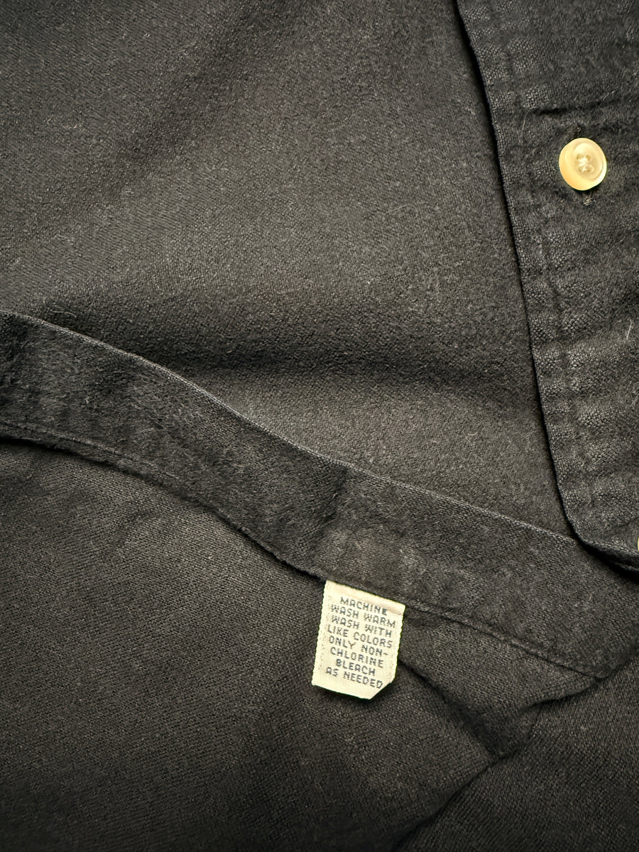 Ralph Lauren Black Blaire Cotton Shirt - L