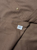 Ralph Lauren Check Brown Button Down Lightweight Shirt - L