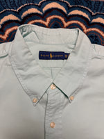 Ralph Lauren Turquoise Button Down Shirt - XXL TTG