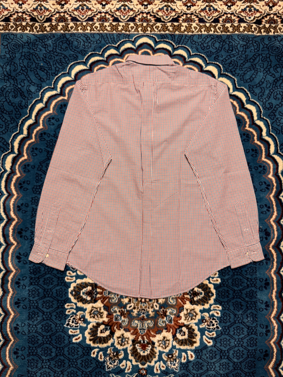 Ralph Lauren Check Blue & Red Slim Fit Button Down Shirt - L