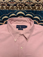 Ralph Lauren Light Pink Yarmouth Cotton Shirt - XL