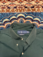 Ralph Lauren Green Custom Fit Button Down Shirt - XL