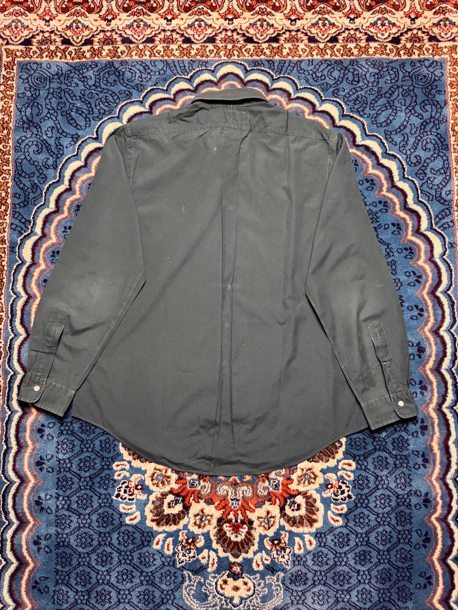 Ralph Lauren Green Custom Fit Button Down Shirt - XL