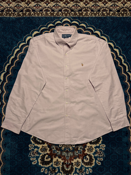 Ralph Lauren Lilac Custom Fit Shirt - XL