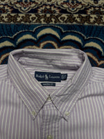 Ralph Lauren Stripe Lilac Classic Fit Shirt - XL