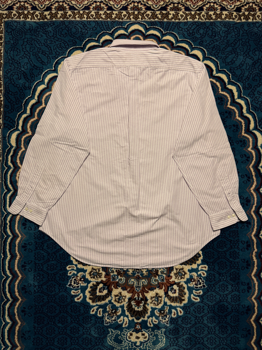 Ralph Lauren Stripe Lilac Classic Fit Shirt - XL