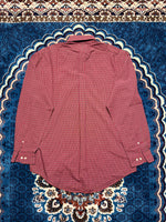 Ralph Lauren Check Red Yarmouth Cotton Shirt - M