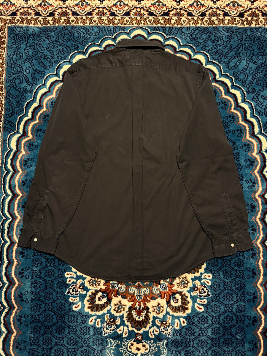 Polo Ralph Lauren Black Custom Fit Button Down Shirt - XXL