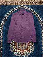 Polo Ralph Lauren Purple Knit Dress Shirt - S