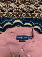 Ralph Lauren Salmon Custom Fit Button Down Shirt - XL
