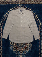 Polo Ralph Lauren Check Brown Custom Fit Heavyweight Shirt - XXL