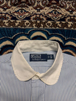 Polo by Ralph Lauren Stripe Blue Shirt - S