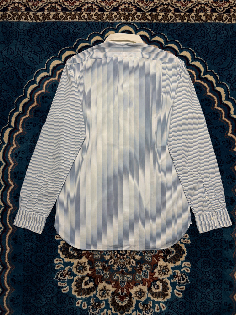 Polo by Ralph Lauren Stripe Blue Shirt - S