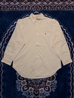 Ralph Lauren Light Yellow Classic Fit Shirt - L