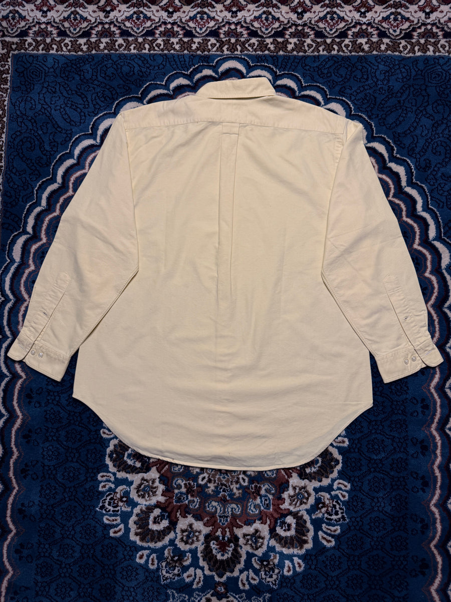 Ralph Lauren Light Yellow Classic Fit Shirt - L