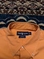 Ralph Lauren Peach Blake Cotton Shirt - L