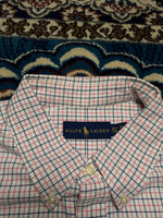 Ralph Lauren Check Blue & Pink Button Down Shirt - XXL