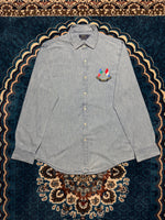 Ralph Lauren Vintage Denim Style 1967 Olympics Classic Fit Shirt - M