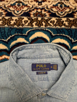 Ralph Lauren Vintage Denim Style 1967 Olympics Classic Fit Shirt - M