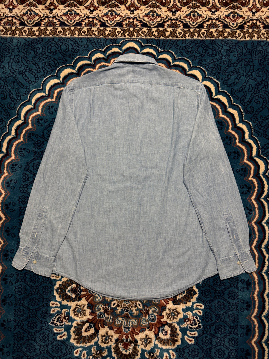 Ralph Lauren Vintage Denim Style 1967 Olympics Classic Fit Shirt - M
