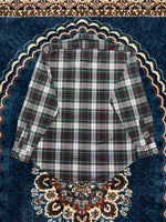 Ralph Lauren Vintage Check Green Button Up Shirt - L