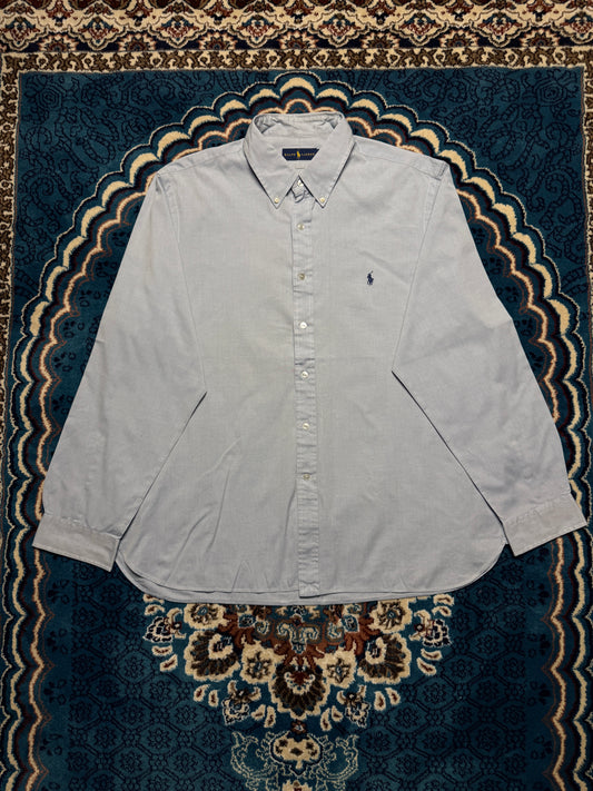 Ralph Lauren Sky Blue Button Down Shirt - XXL