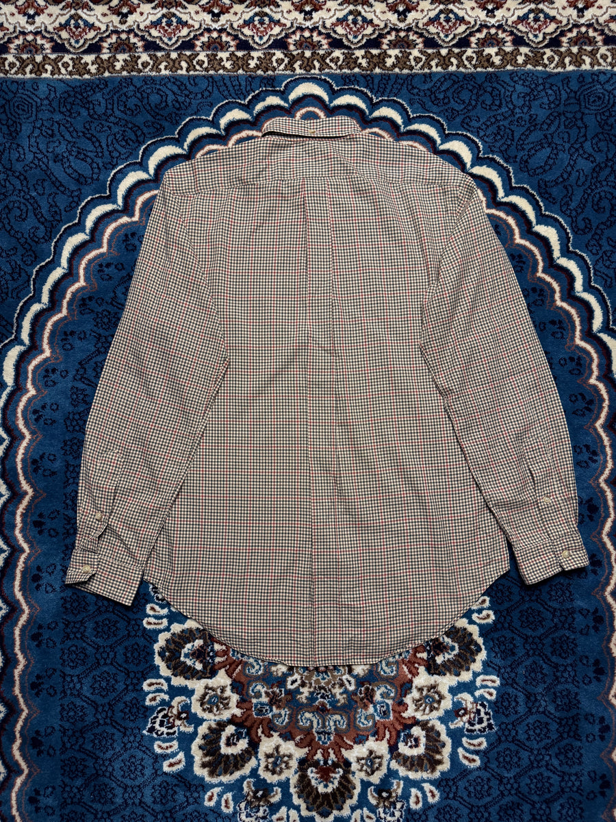 Ralph Lauren Check Brown Classic Fit Shirt - S