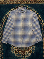 Ralph Lauren Check Blue Performance Shirt - XL