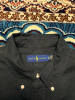 Ralph Lauren Black Button Down Shirt - XL
