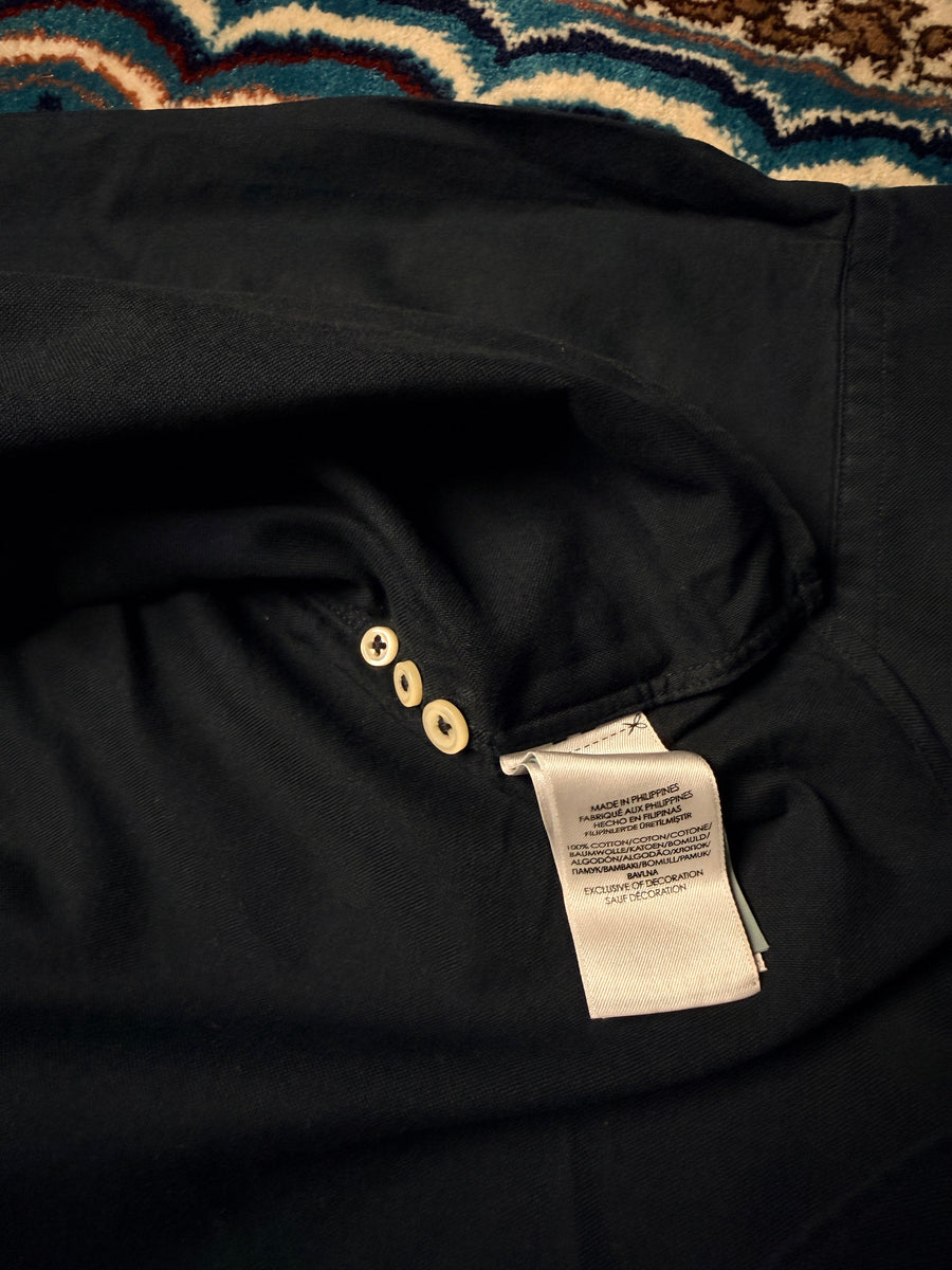 Ralph Lauren Black Button Down Shirt - XL
