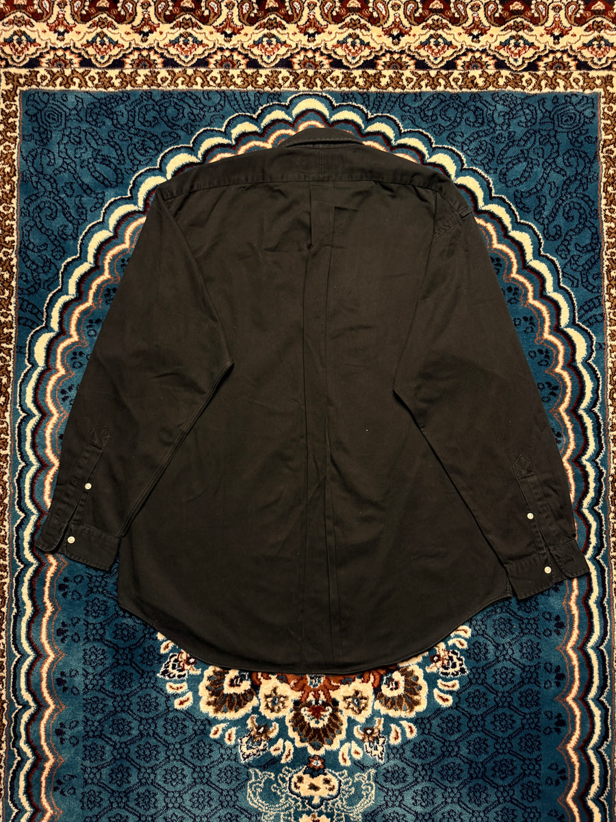 Ralph Lauren Black Blake Button Down Shirt - L