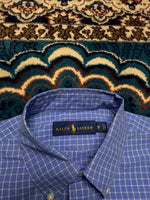 Ralph Lauren Check Blue Shirt - S