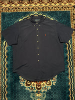 Ralph Lauren Navy Blue Half Sleeve Classic Fit Shirt - XXL