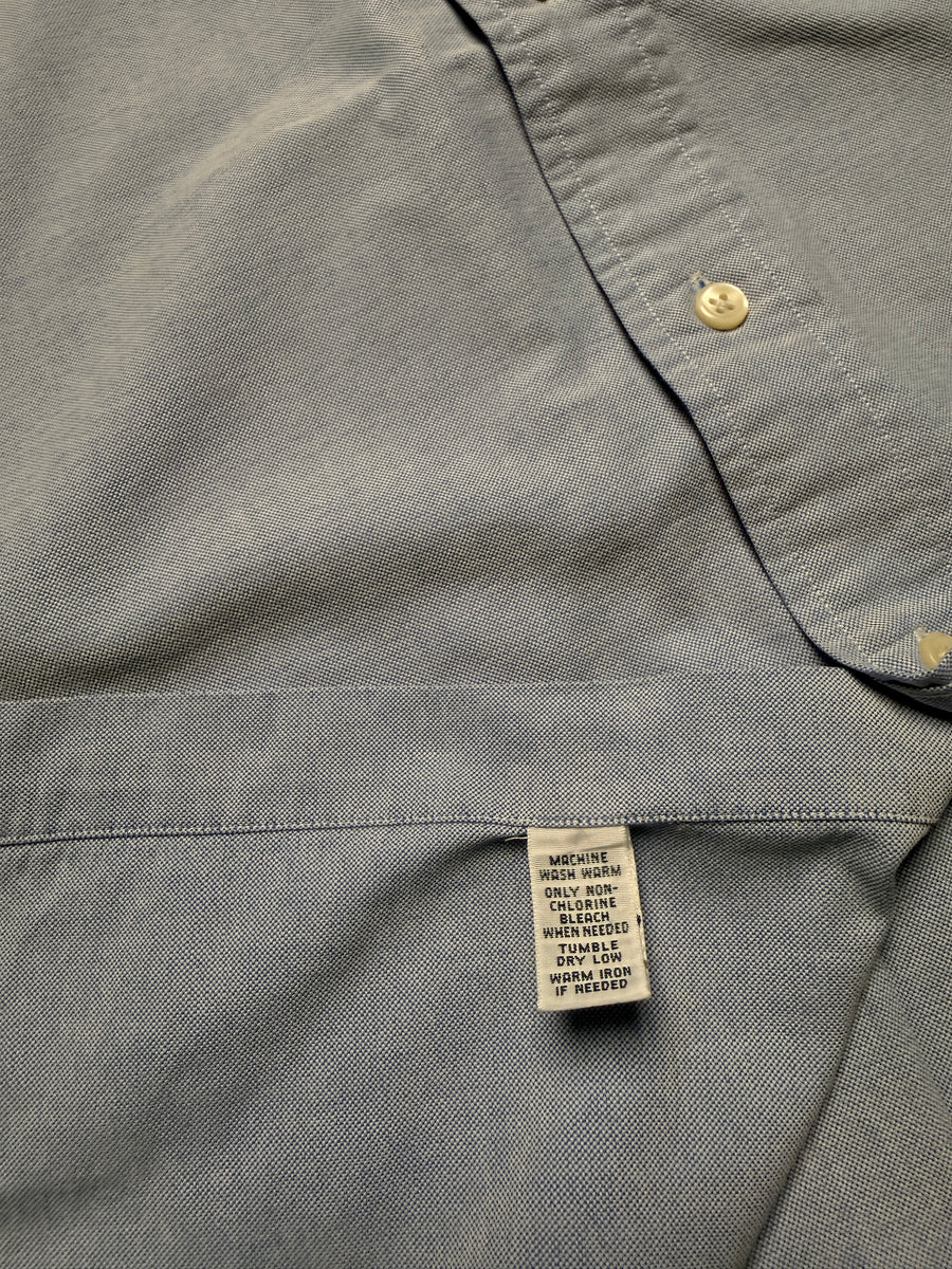 Ralph Lauren Sky Blue Half Sleeve Classic Fit Shirt - L