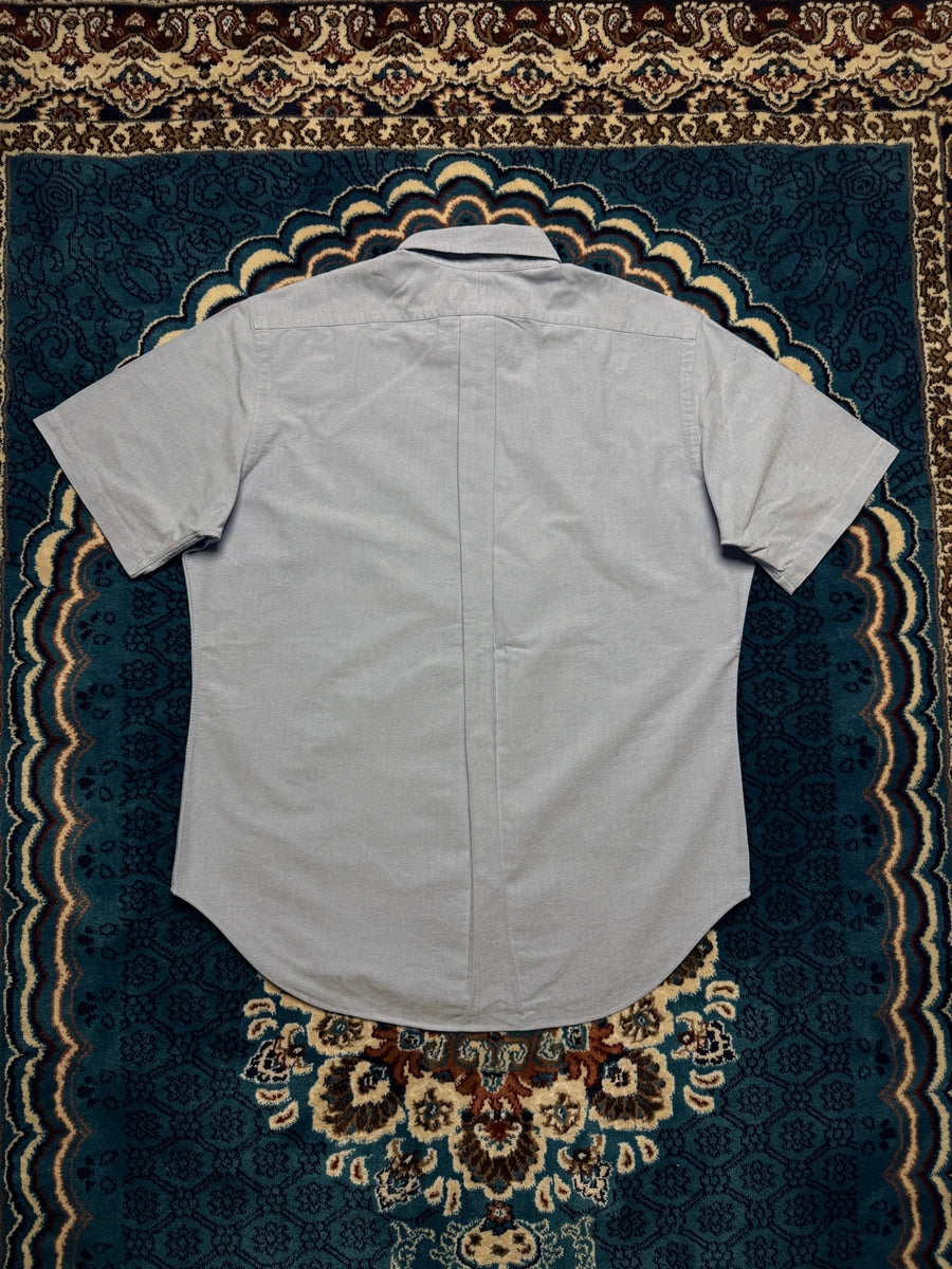 Ralph Lauren Sky Blue Half Sleeve Classic Fit Shirt - L