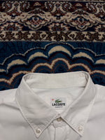 Lacoste White Half Sleeve Classic Fit Shirt - 41