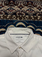 Lacoste White Slim Fit Stretch Shirt - S