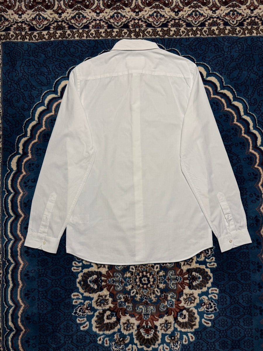 Lacoste White Slim Fit Shirt - M