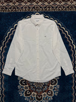 Lacoste White Regular Fit Shirt - L