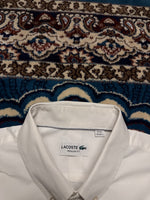 Lacoste White Regular Fit Shirt - L