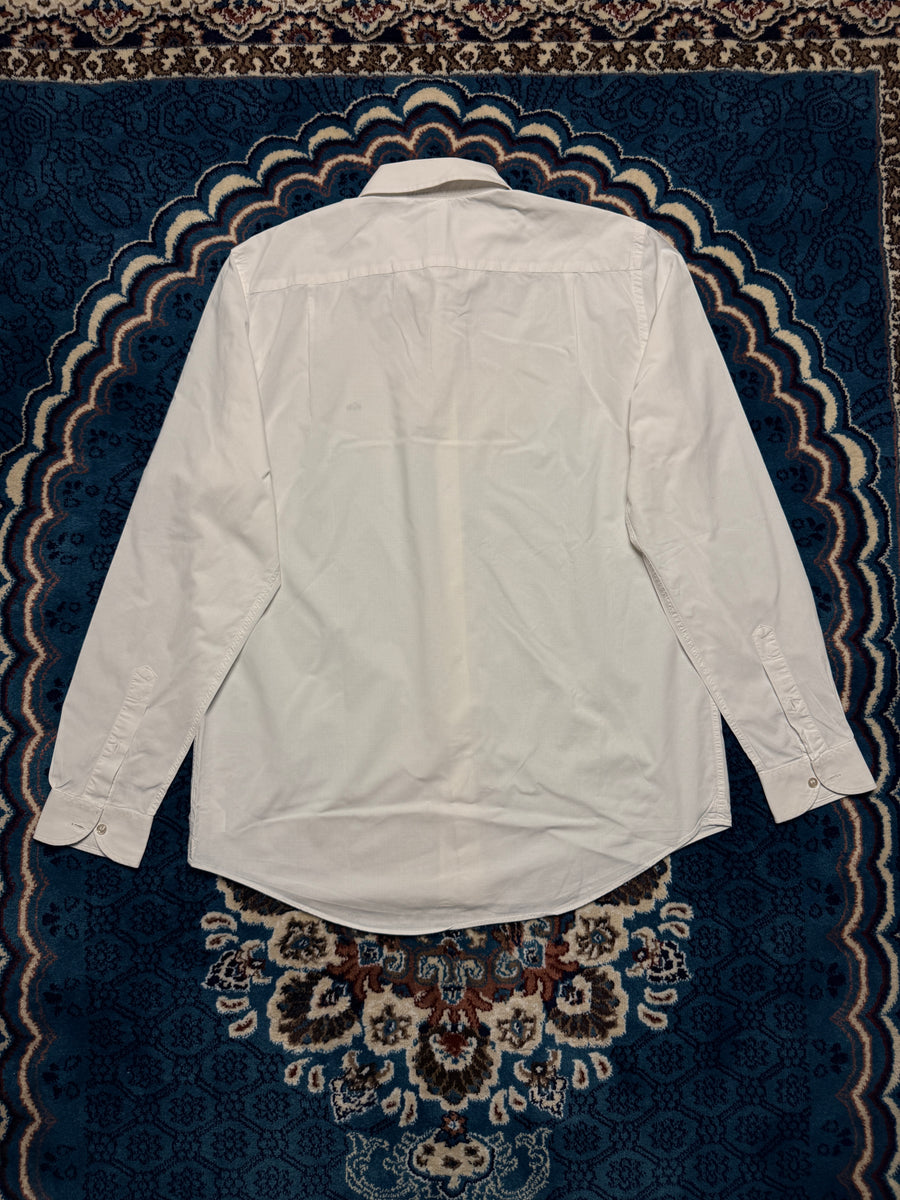 Lacoste White Regular Fit Shirt - L
