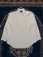 Ralph Lauren White Yarmouth 100% Cotton Shirt - L