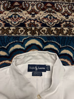 Ralph Lauren White Yarmouth 100% Cotton Shirt - L