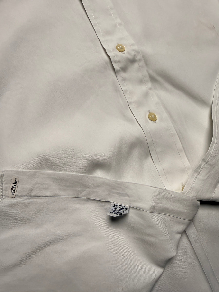 Ralph Lauren White Yarmouth 100% Cotton Shirt - L